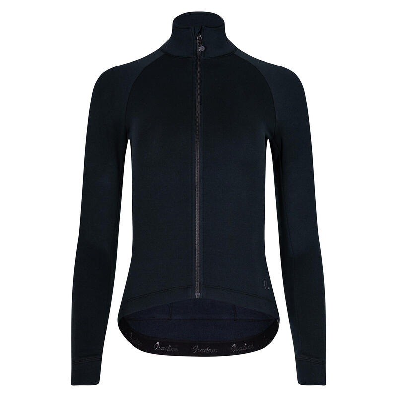 Signature Deep Winter fietsshirt met lange mouwen Anthracite Black Dames