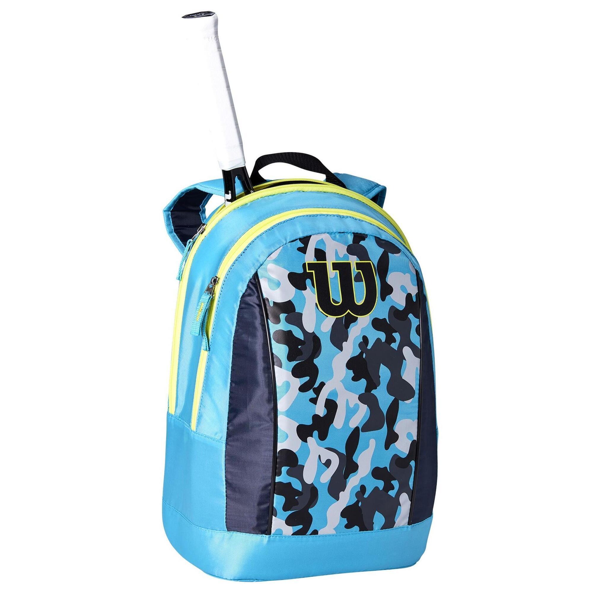 Wilson Camo Blue/Lime Padel Tennis Backpack 1/1