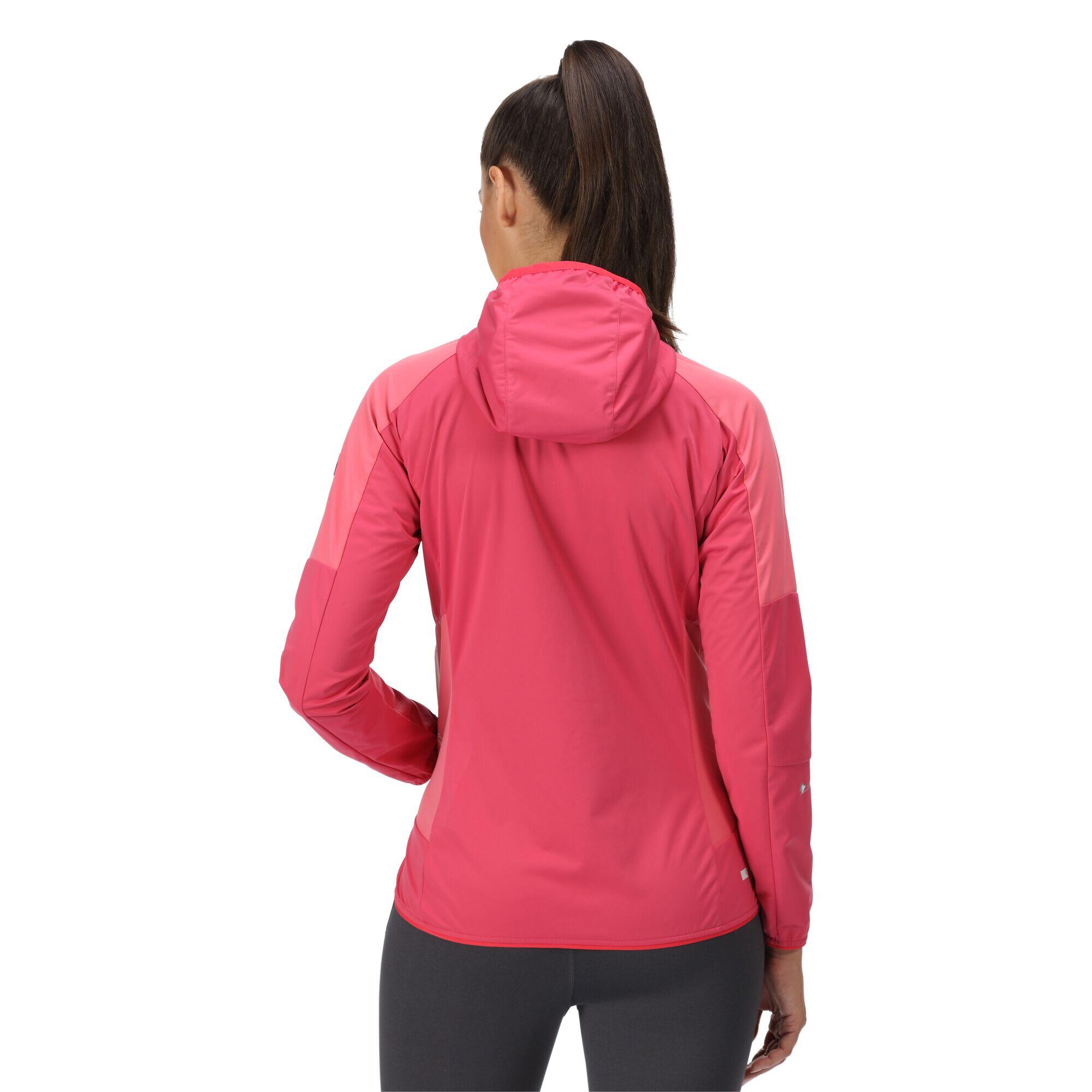 Womens/Ladies Tarvos IV Softshell Jacket (Rethink Pink/Tropical Pink) 3/5