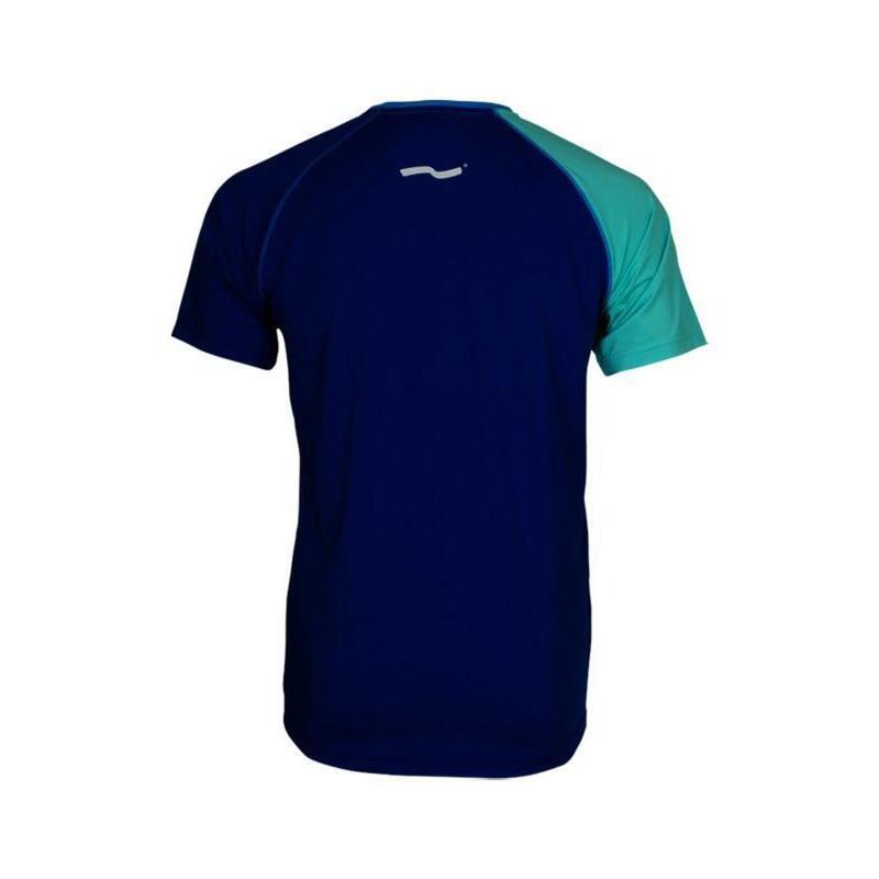 Kurzarm T-Shirt mit Rundhalsausschnitt mit Colour-Block für Herren PULSE