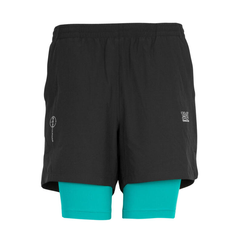 Atmungsaktive Laufshort mit integrierter Tight für Herren URBAN STYLE