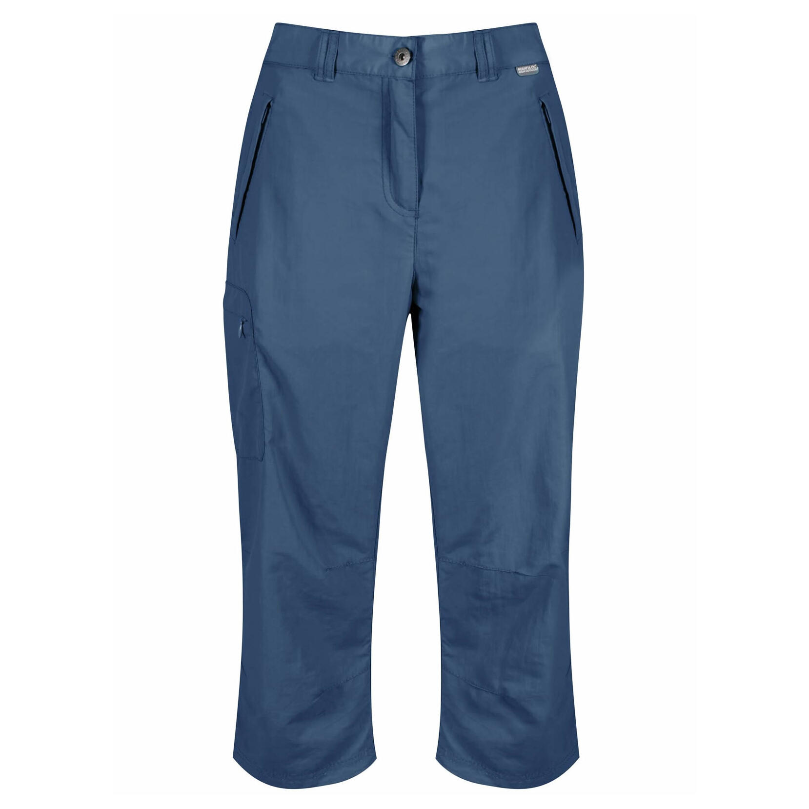 Womens/Ladies Chaska II Capris (Dark Denim) 1/4