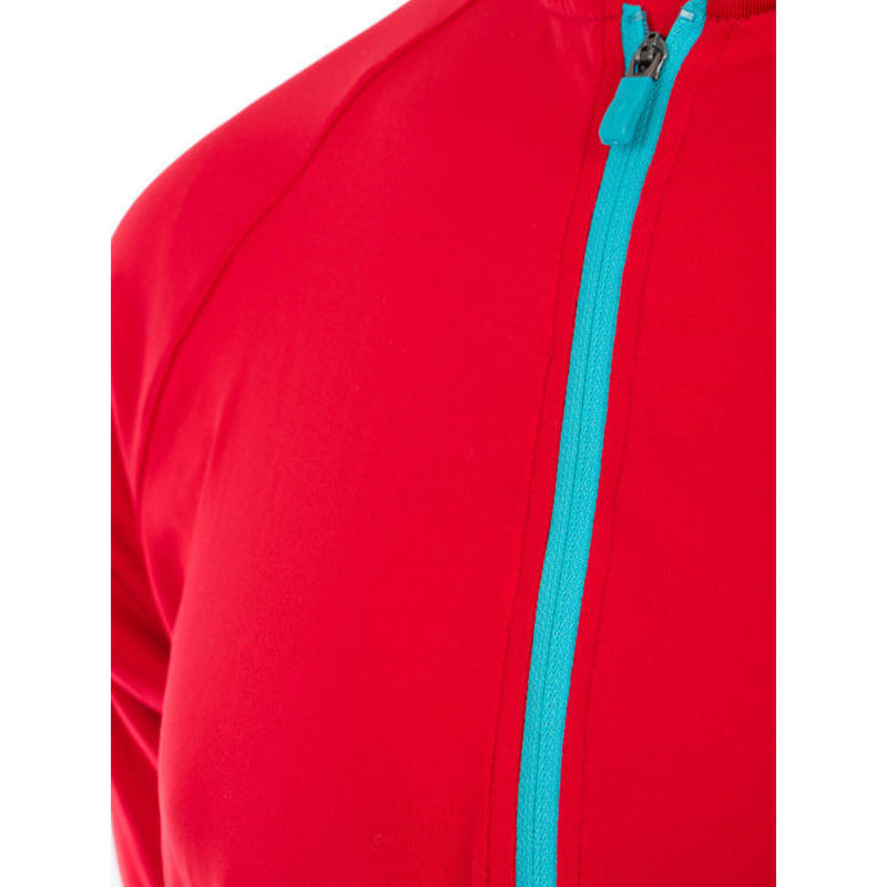 Kurzarm Zip-Shirt mit integriertem UV-Schutz für Herren SUPRASONIC