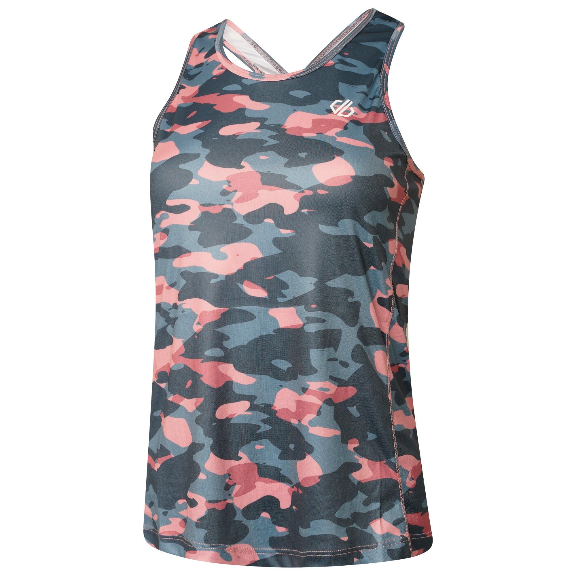 Womens/Ladies Ardency II Camo Recycled Vest (Powder Pink) 3/5