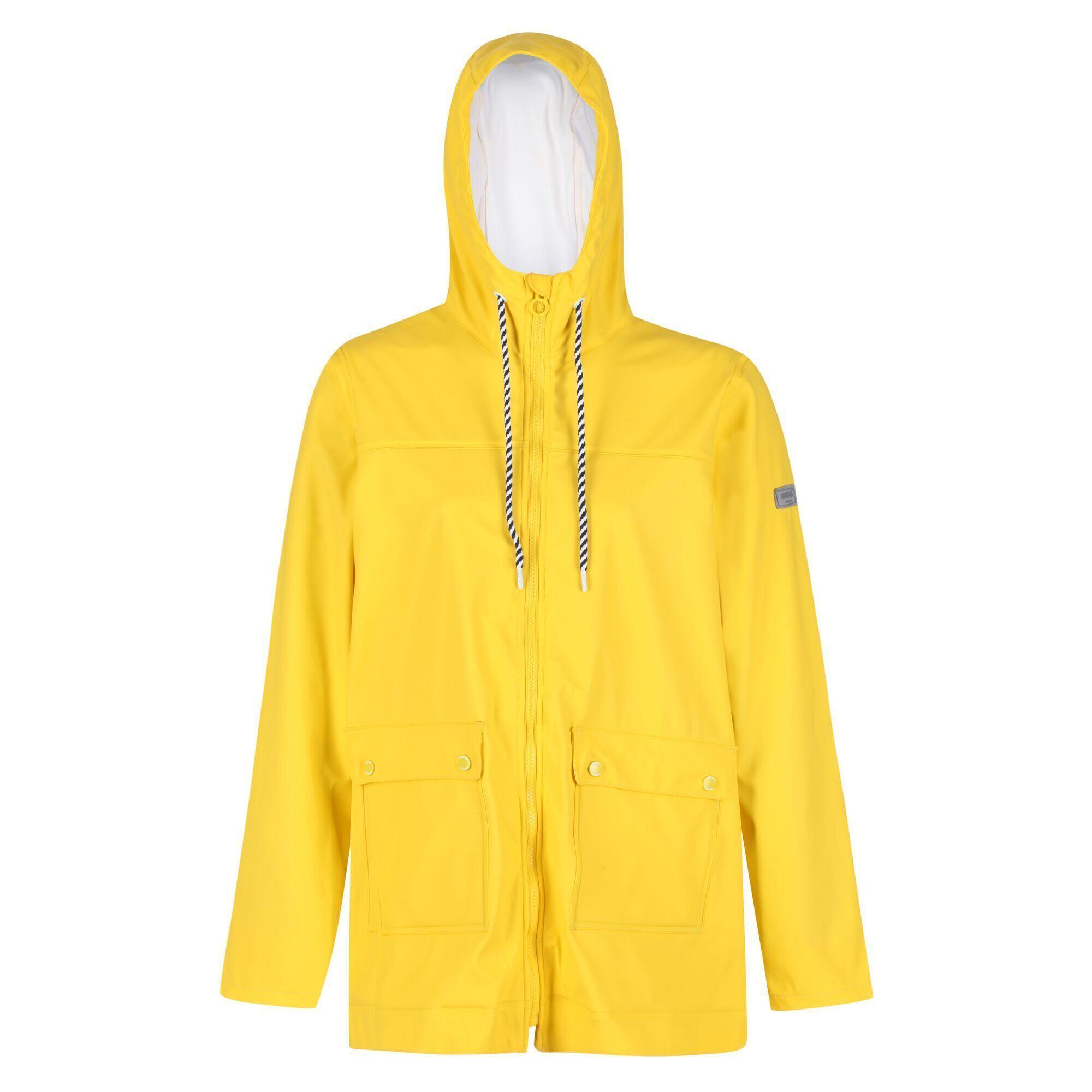 Womens/Ladies Tinsley Waterproof Jacket (Maize Yellow) 1/5