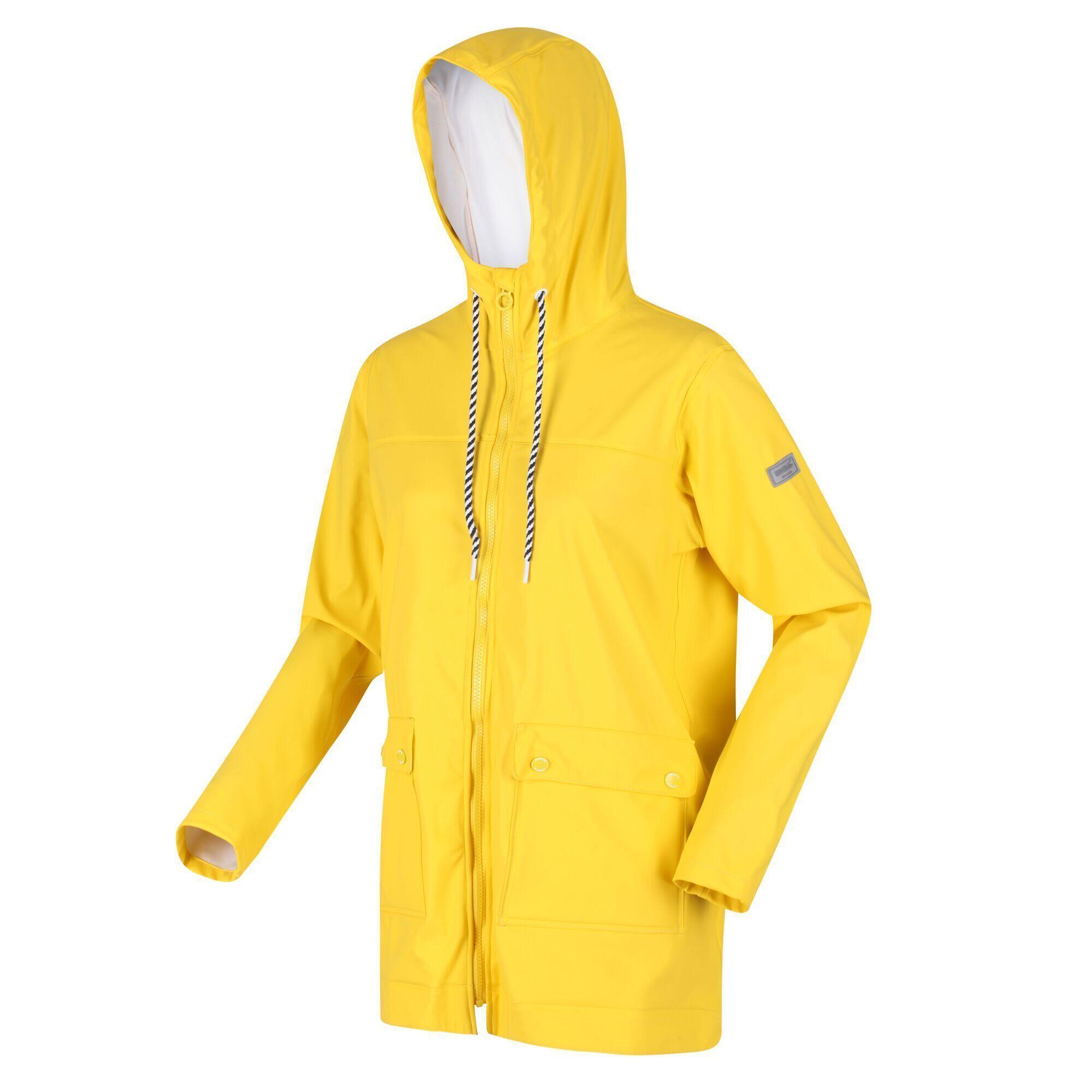 Womens/Ladies Tinsley Waterproof Jacket (Maize Yellow) 4/5