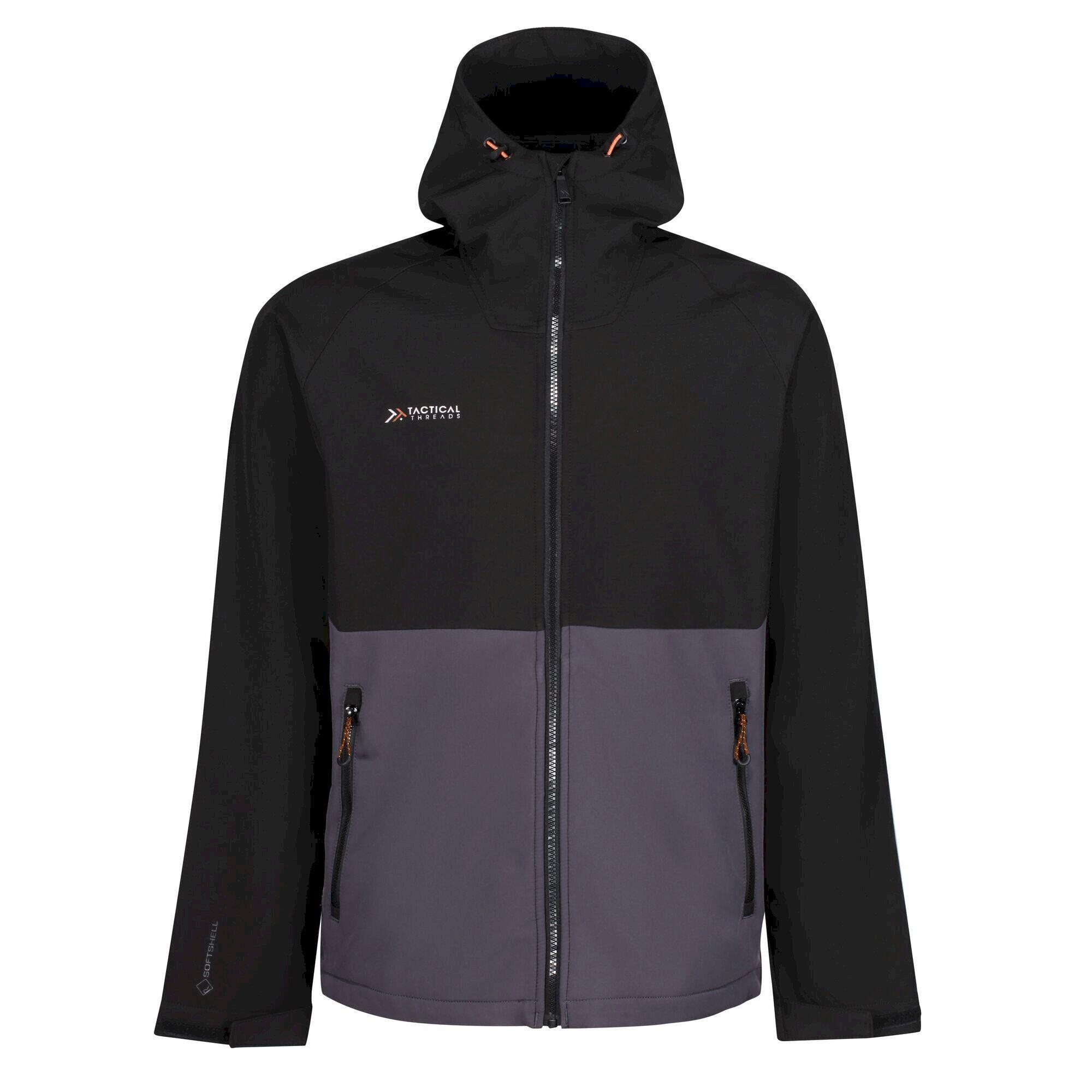 Men's SURRENDER Softshell Jacket (Grey / Black)