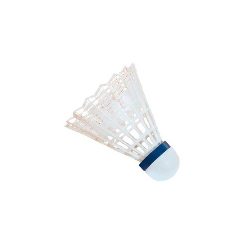 VICTOR Badmintonball Nylon 500 blau/weiß (6er Dose)