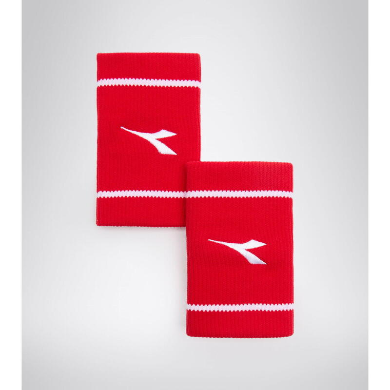 Frotka na rękę do tenisa Diadora WRISTSBANDS LOGO red