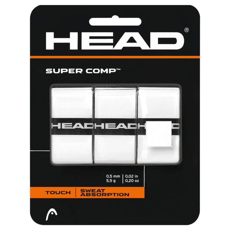 Owijka wierzchnia Head SUPER COMP x 3 szt.