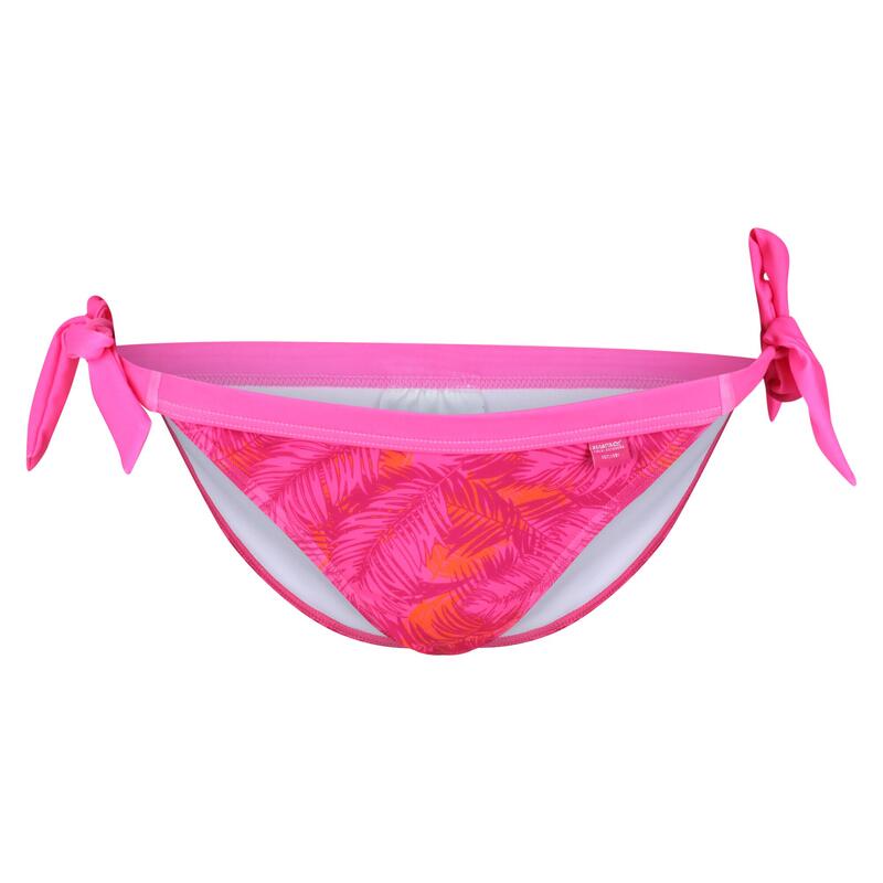 Bikini parte inferior Folha de Palmeira Flavia Mulher Fusão Rosa