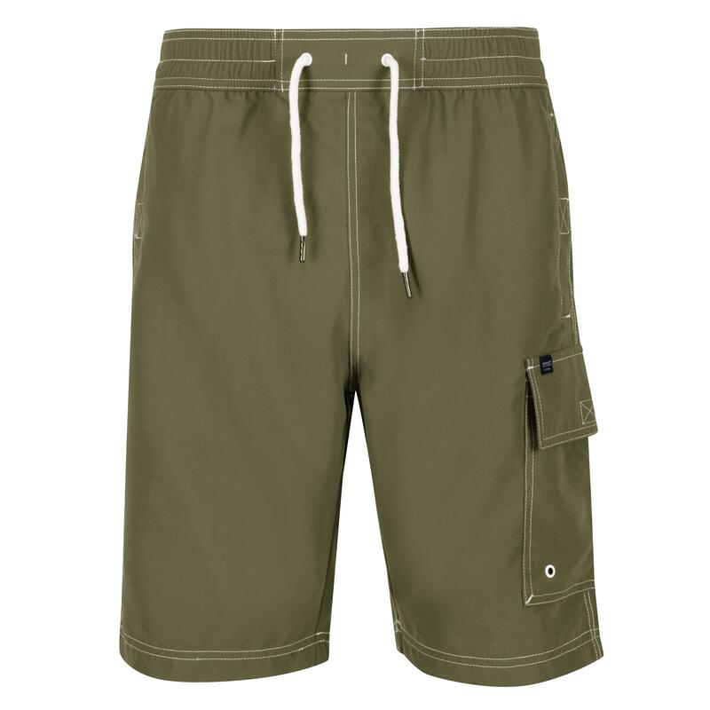 Short de bain HOTHAM Homme (Vert kaki)