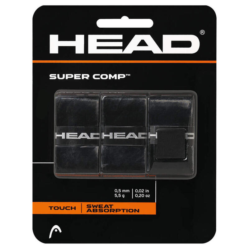 Owijka wierzchnia Head SUPER COMP x 3 szt.