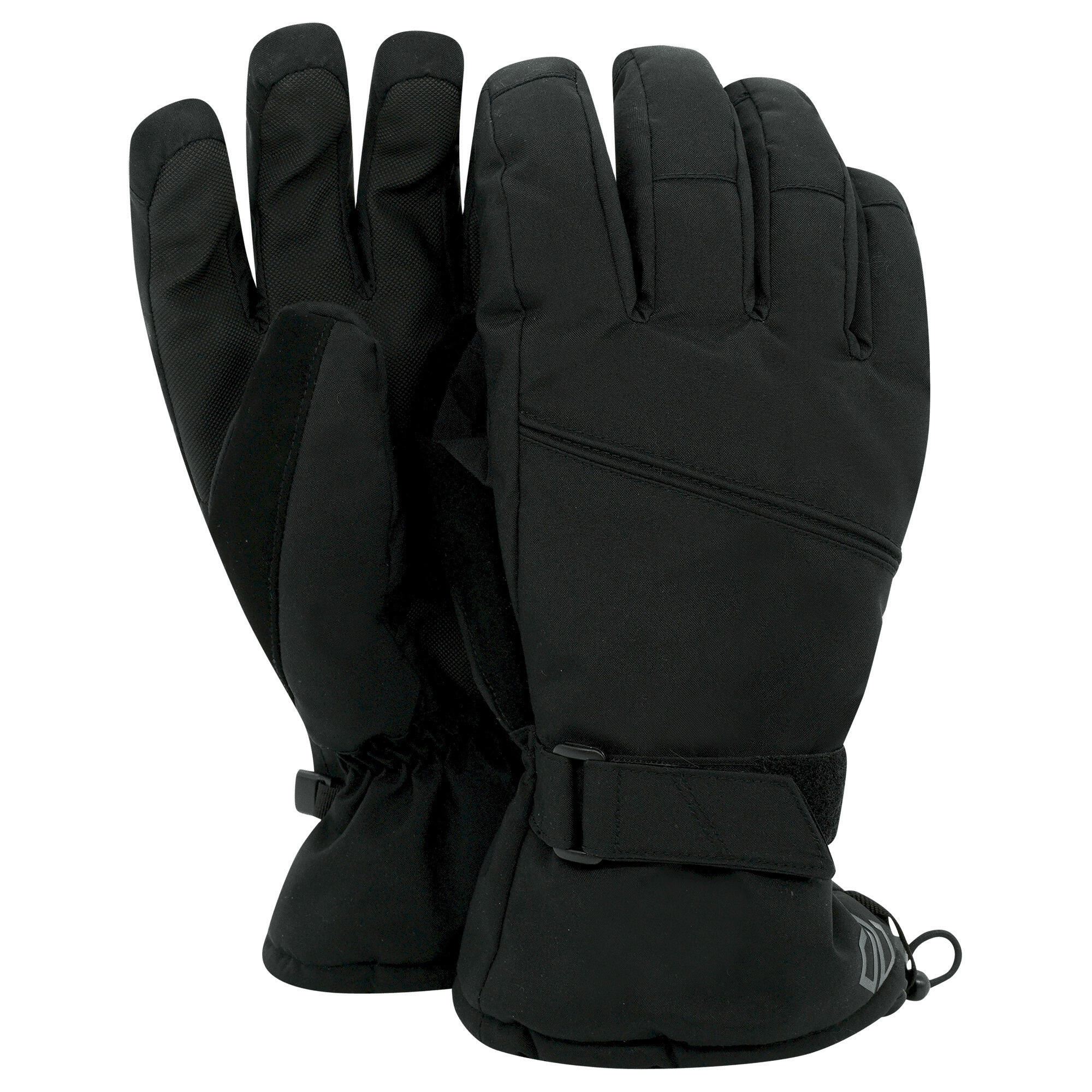 REGATTA Unisex Adult Hand In Waterproof Ski Gloves (Black)