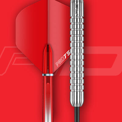 RED DRAGON Hell Fire B 26 gram Tungsten Darts Set with Flights and Stems 5/5