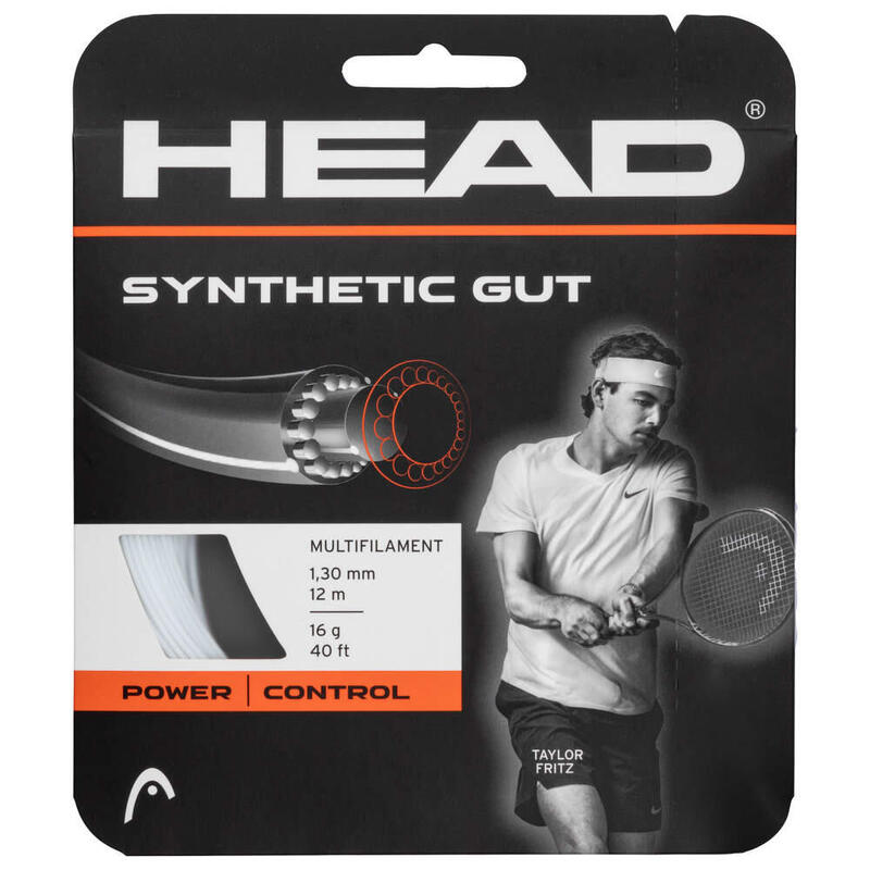 Naciąg do rakiety tenisowej Head SYNTHETIC GUT set. 12 m. black