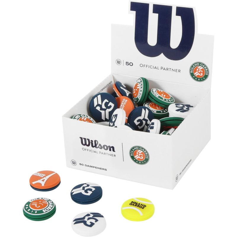 Vibrastop Wilson ROLAND GARROS BOX 50 szt.