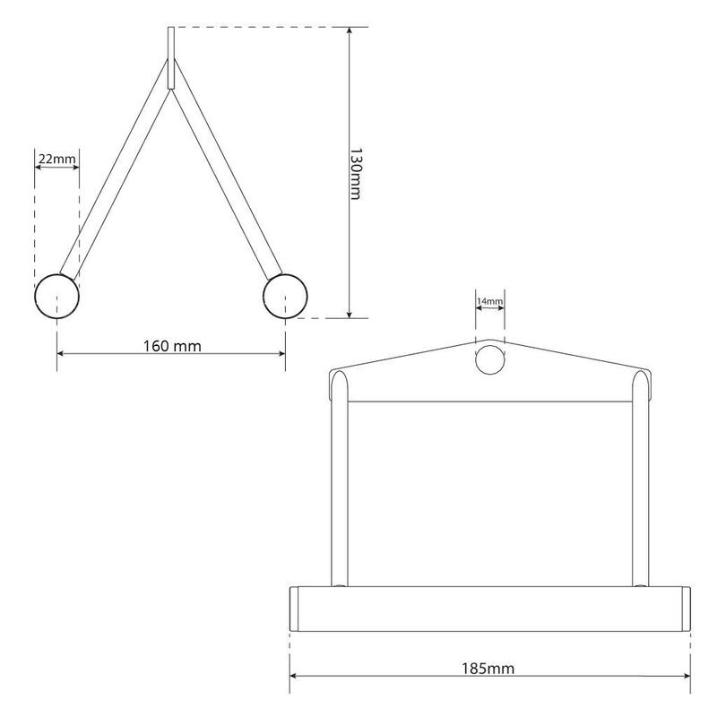 Maniglia doppia pulley