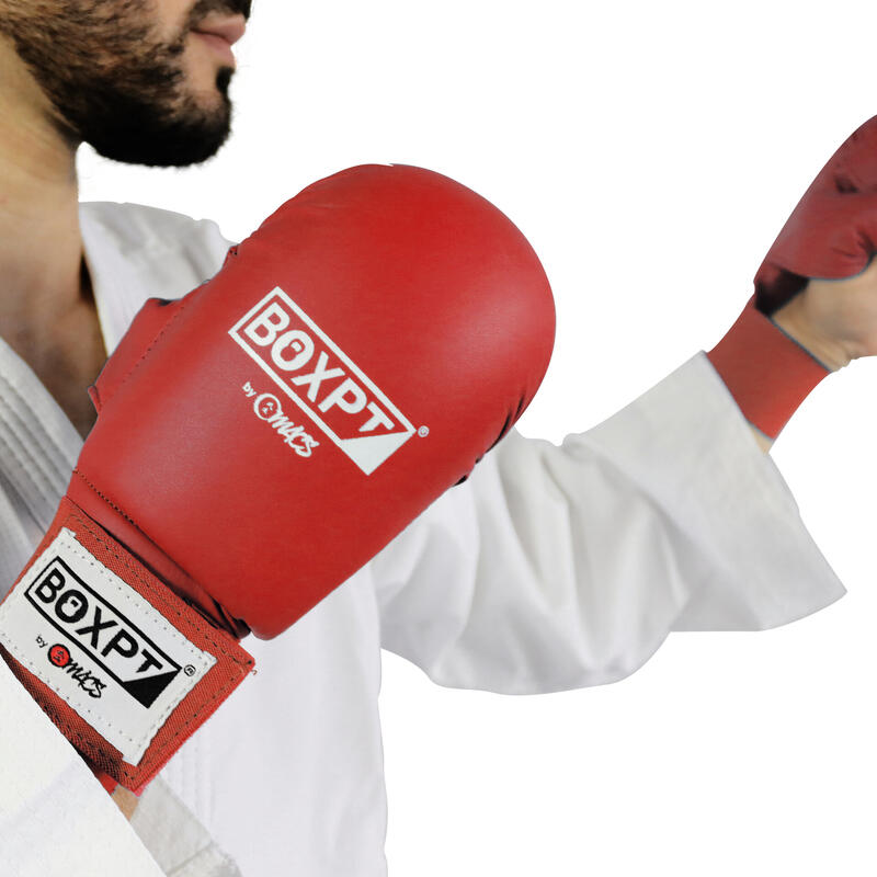 Guantes de Karate con dedo  Rojas