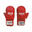 Rode Vinger Karate Handschoenen