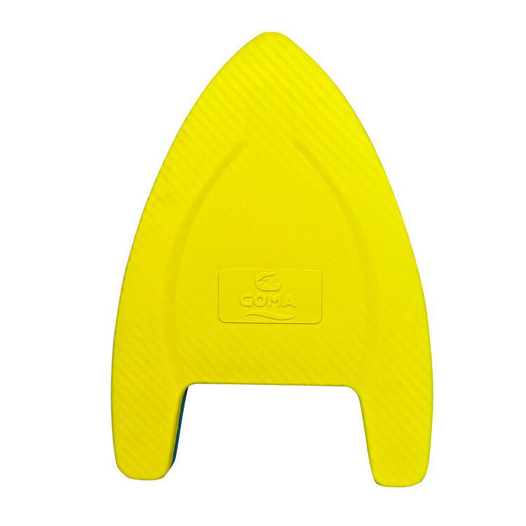 A-shape EVA Kickboard - Yellow/Blue