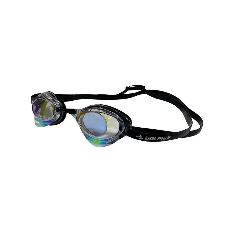 Dolphin Racing Swimming Goggles - Black