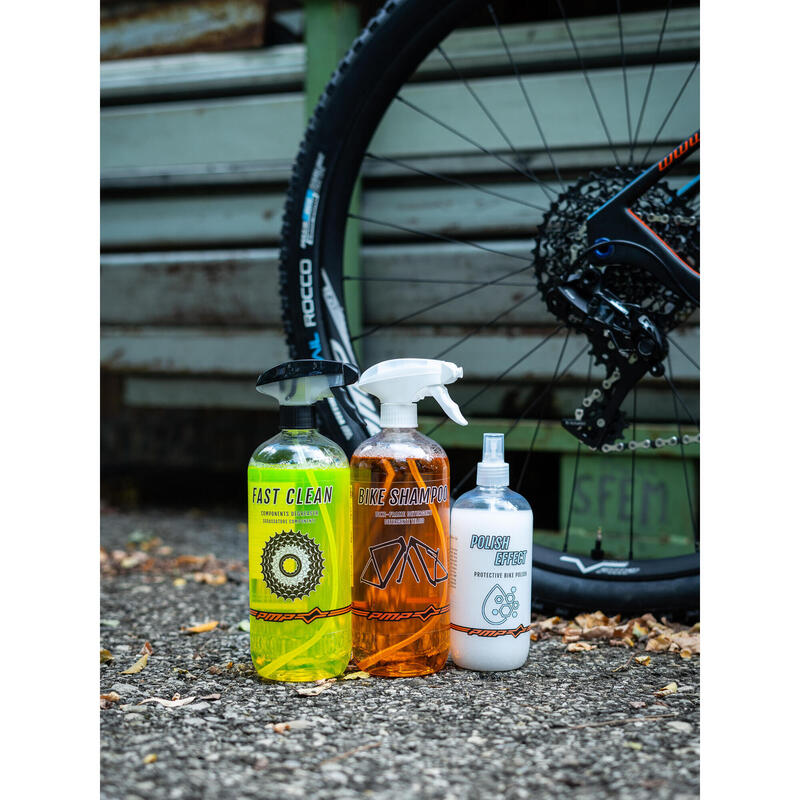 Reiniger voor aluminium en koolstofvezel frames. 100% ecologisch - bike shampoo