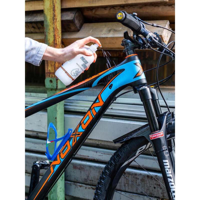 Brillo protector antiarañazos para bicicletas. 100% ecológico. PMP Polish Effect