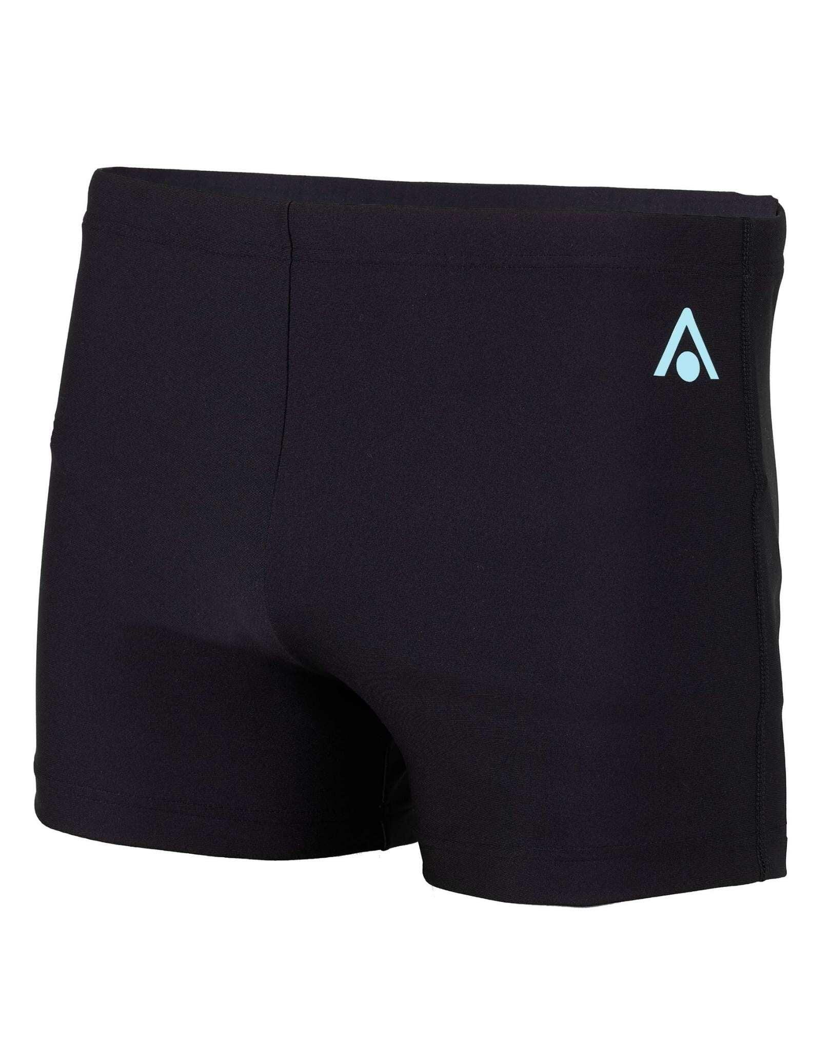 Aqua Sphere Essentials Boxer Mens - Black/Light Blue 3/4