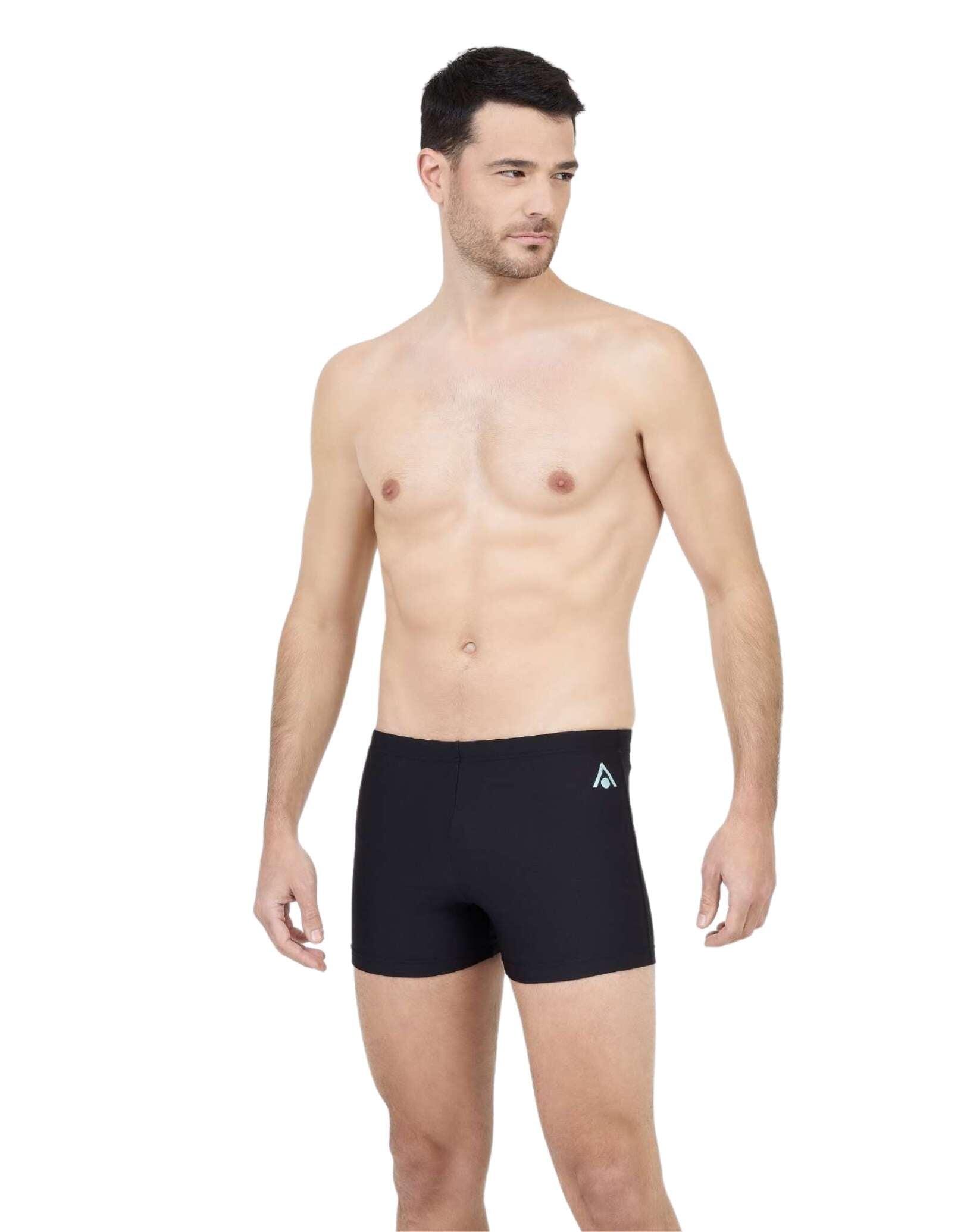 AQUA SPHERE Aqua Sphere Essentials Boxer Mens - Black/Light Blue