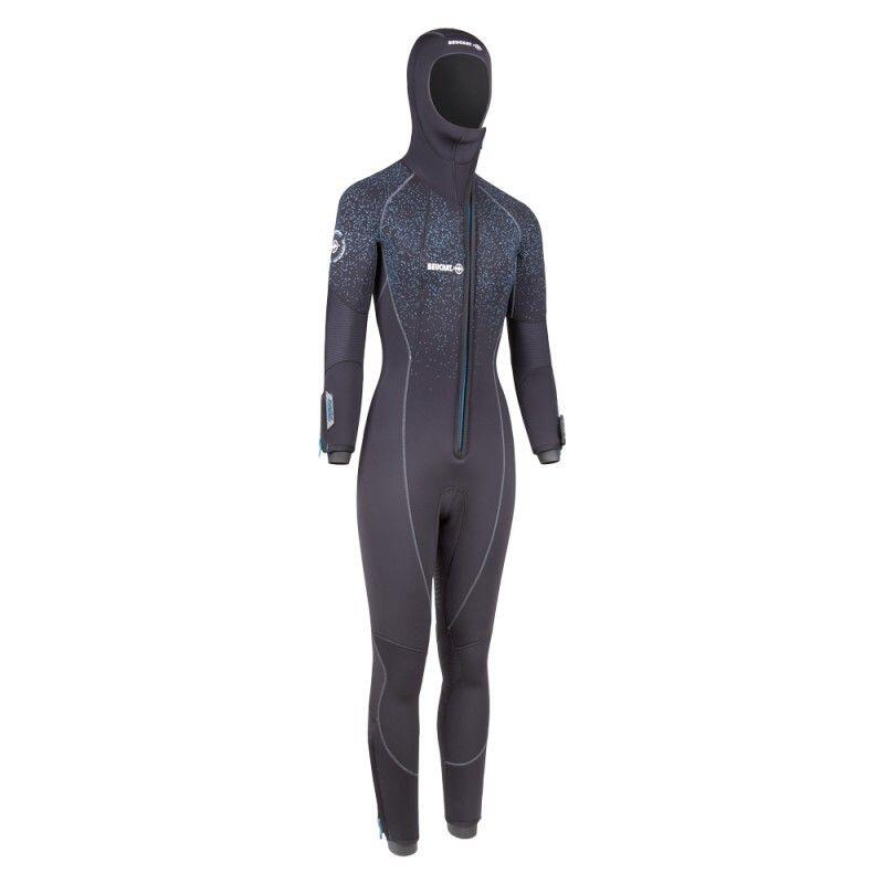 Dames wetsuit Focea Comfort 6 Hood 7mm Beuchat