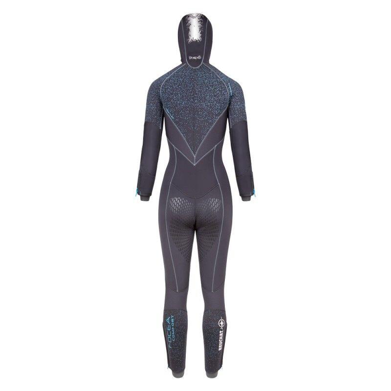 Dames wetsuit Focea Comfort 6 Hood 7mm Beuchat