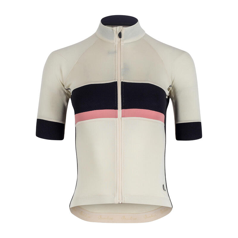 Dames wieler Shirt met korte mouwen Gravel Pergament