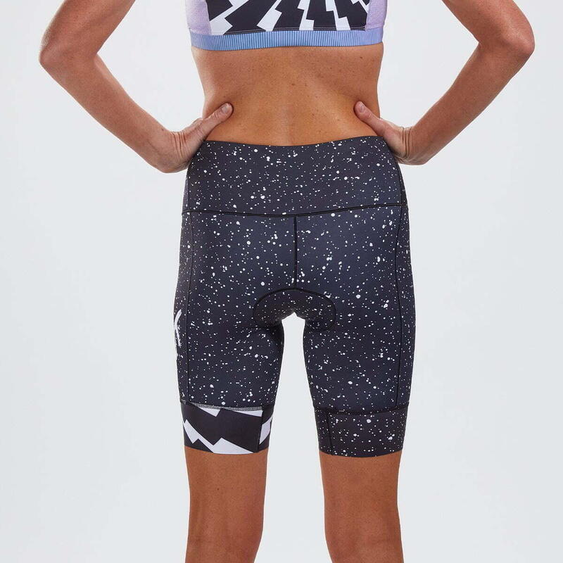 Mujer LTD 6 Inch Pantalones cortos de triatlón de compresión acolchados - Kona