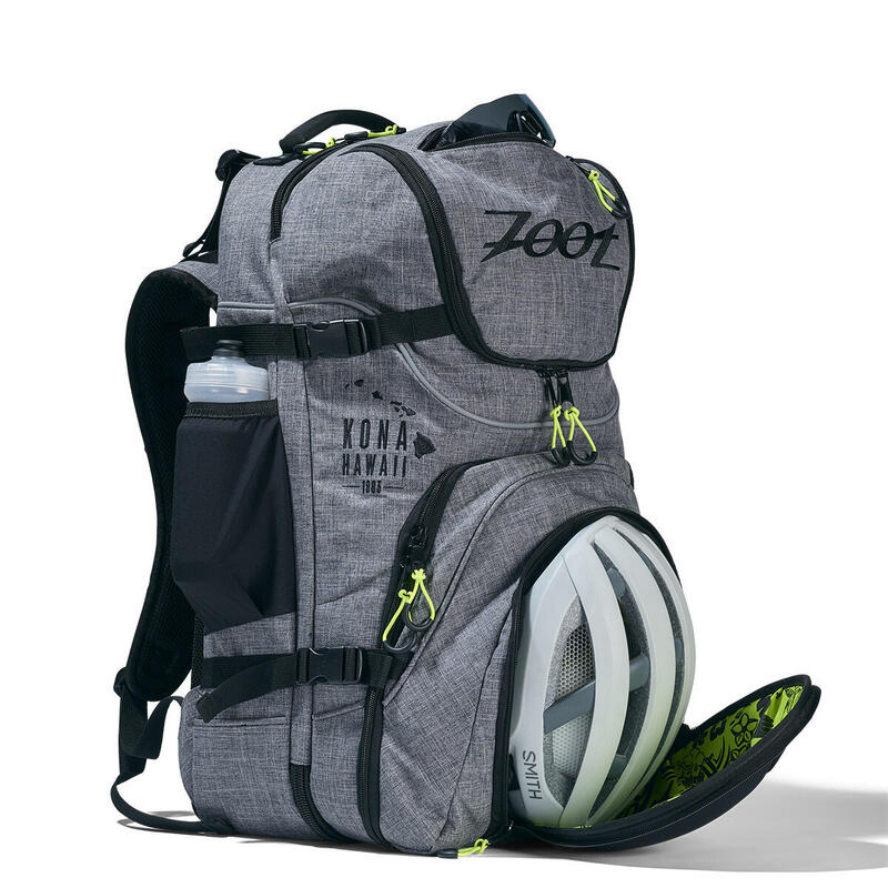 Backpack Sac de triathlon unisexe en toile grise ZOOT