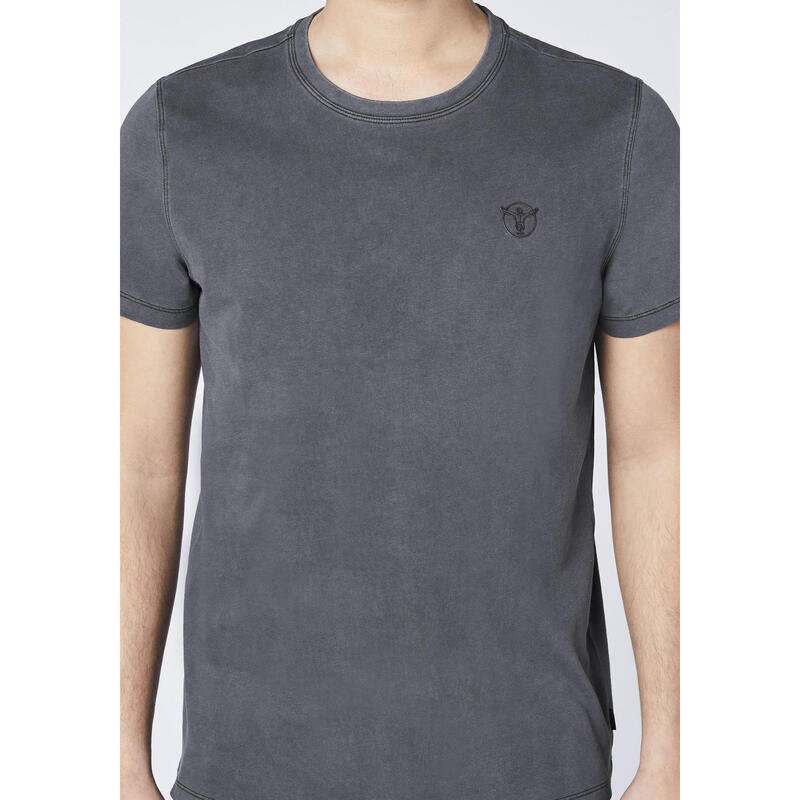 T-Shirt mit dezentem Jumper-Motiv