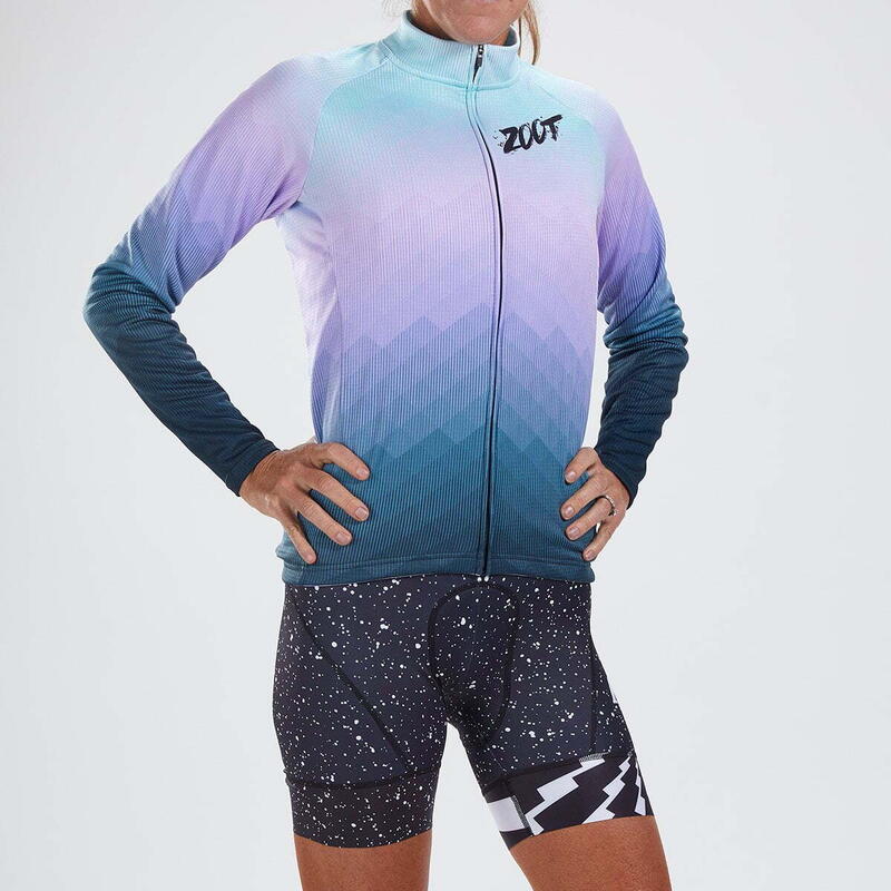 Maillot de sport Femmes LTD Thermo Cyclisme Maillot à manches longues - Kona Ice