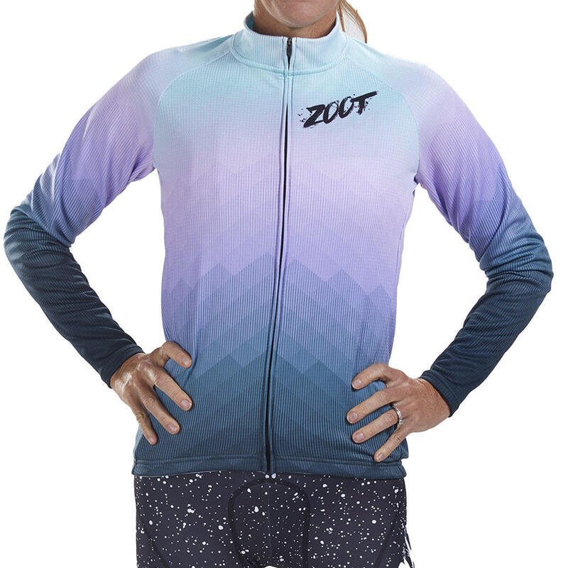 Sporttrikot Damen LTD Thermo Fahrrad Longsleeve Trikot - Kona Ice ZOOT