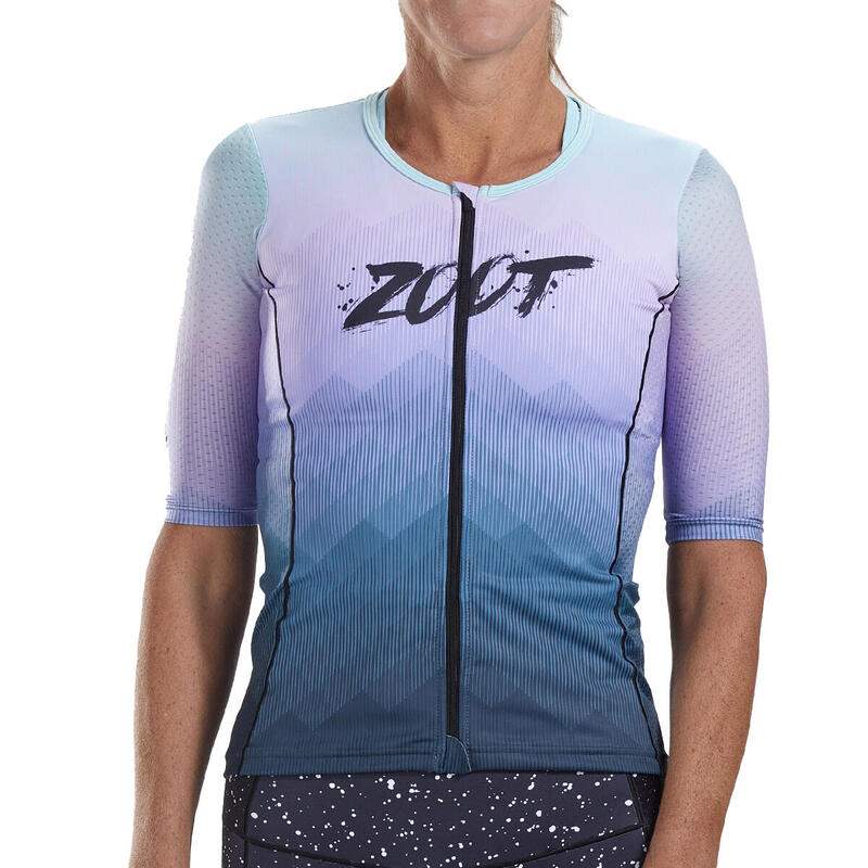 Kurzarm Trikot Damen LTD Triathlon Aero Trikot - Kona Ice ZOOT