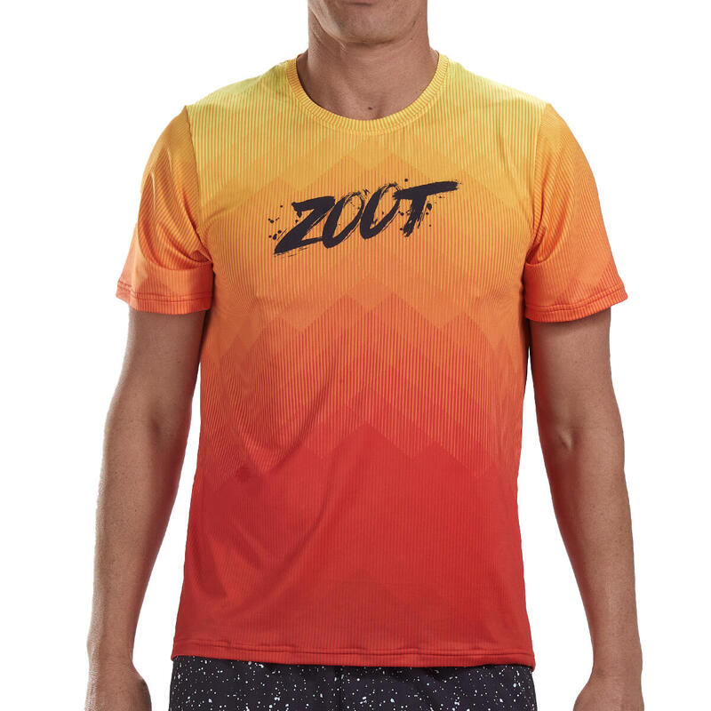 Camiseta Running Manga corta Transpirable Hombre ZOOT LTD TEE Multicolor