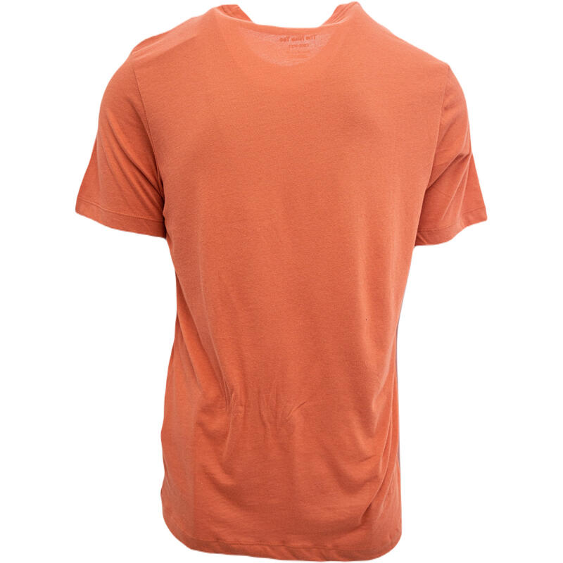 Camiseta de manga corta Nike Court Swoosh Tennis, Naranja, Hombres