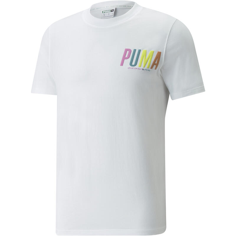 Camiseta de manga corta Puma SWxP Graphic, Blanco, Hombres