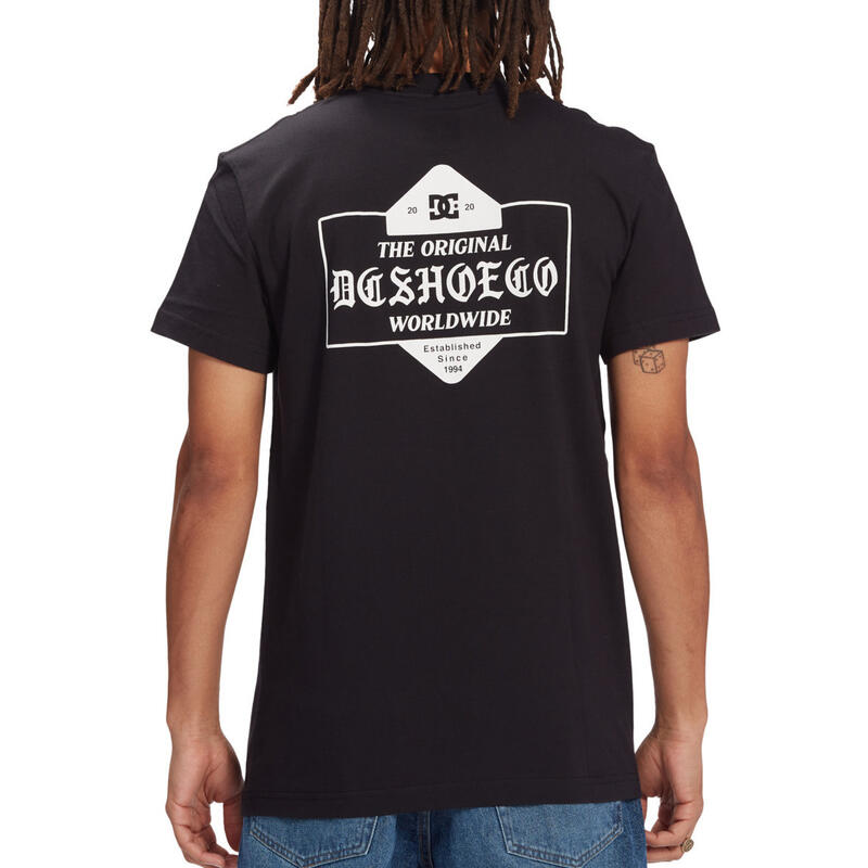 T-shirt DC Shoes Boxed In, Zwart, Mannen