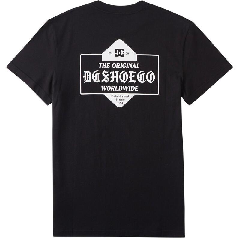 Póló DC Shoes Boxed In, Fekete, Férfiak