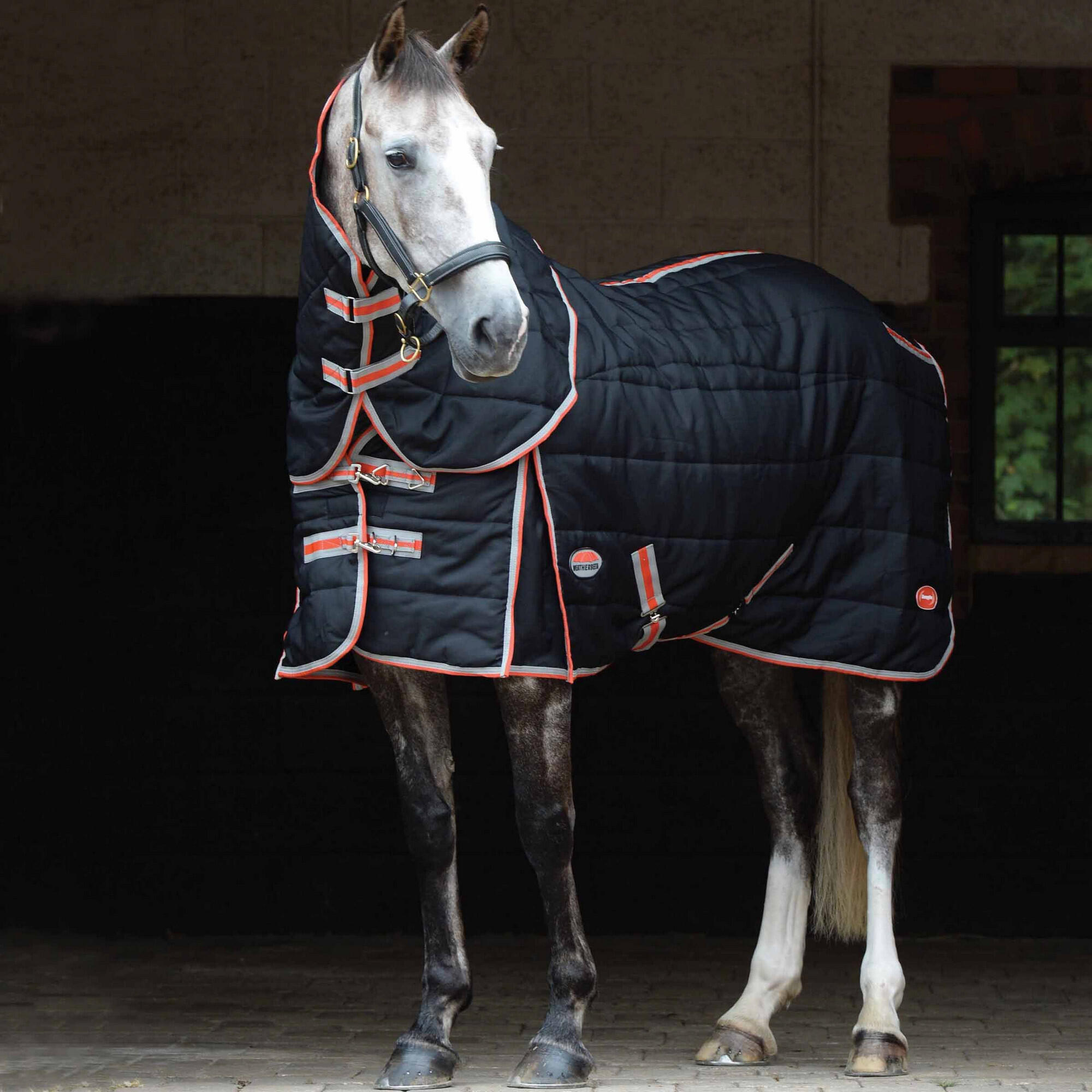 COMFITEC horse blanket (black/grey/red)