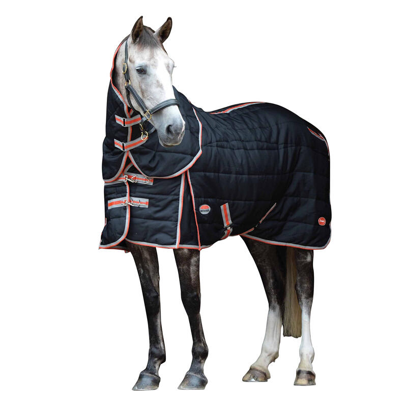 Couverture COMFITEC Cheval (Noir/ gris/ rouge)