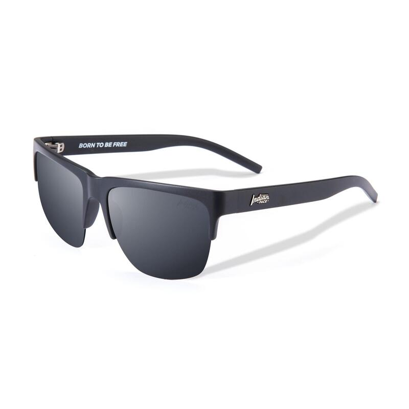 Gafas de Sol Polarizadas The Indian Face Frontier Negro para hombre y