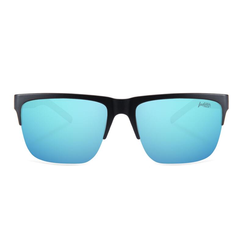 Gafas de Sol Polarizadas The Indian Face Frontier Negro para hombre y