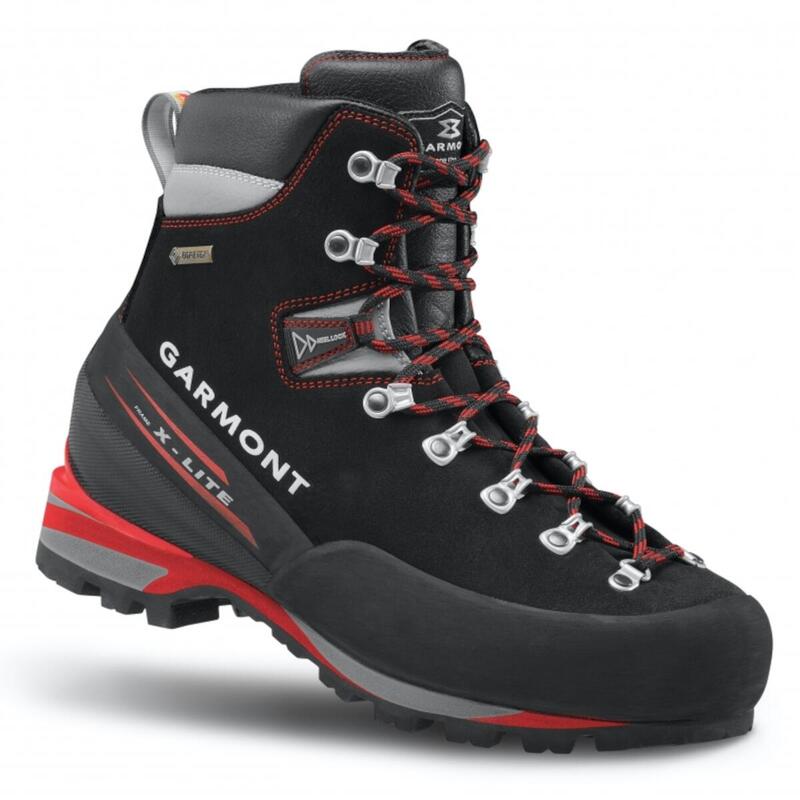 Bottes d'alpinisme Pinnacle GTXr Cat C - Noir-Gris-Rouge