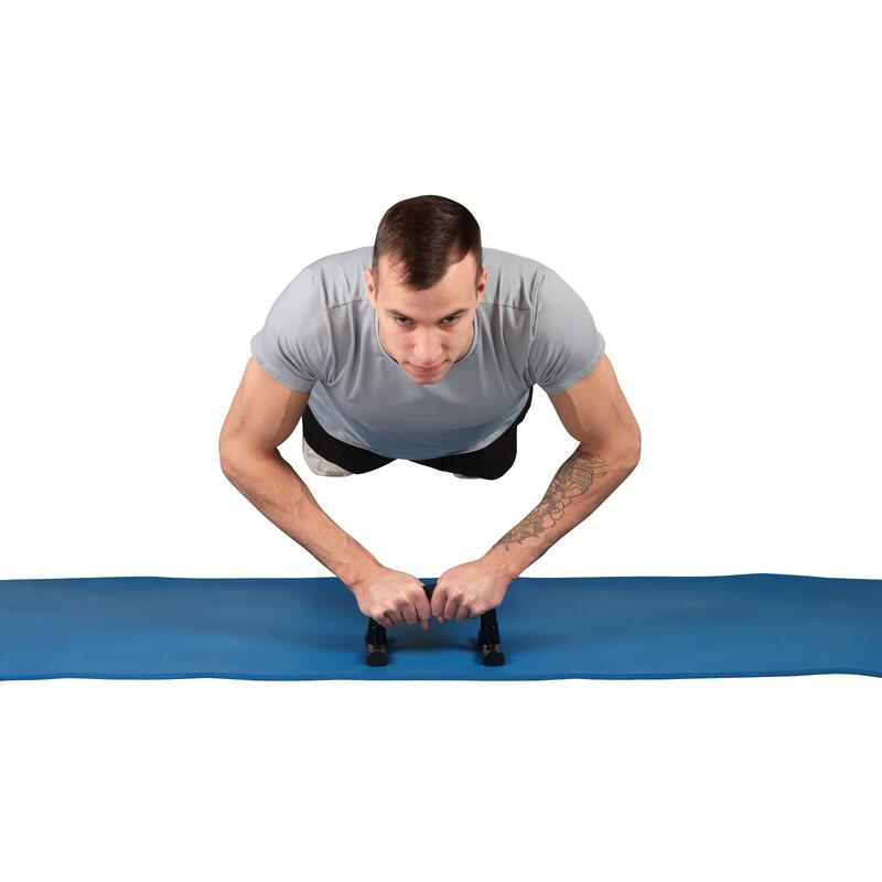 Atletis - Soporte para Push Up Flexiones Negro